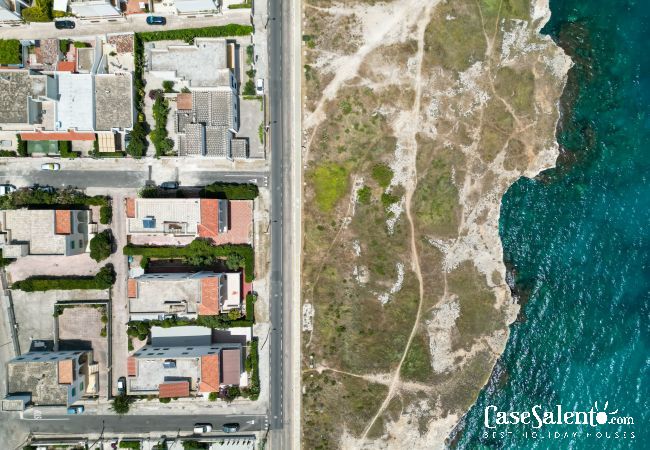 Casa a Torre dell´Orso - Casa fronte mare spiaggia raggiungibile piedi m120