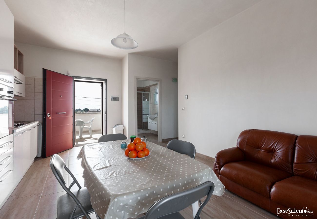 Wohnung in San Pietro in Bevagna - Wohnung mit Meerblick in der Nähe von Sandstrand am Ionischen Meer m273