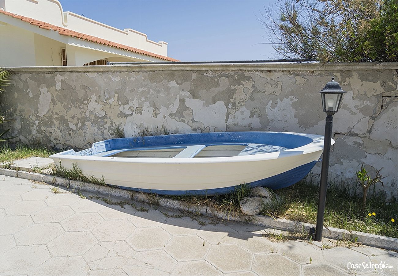 Ferienhaus in Spiaggiabella - Ferienhaus in Torre Rinalda, nur 20m vom Strand entfernt, Parkplatz m712