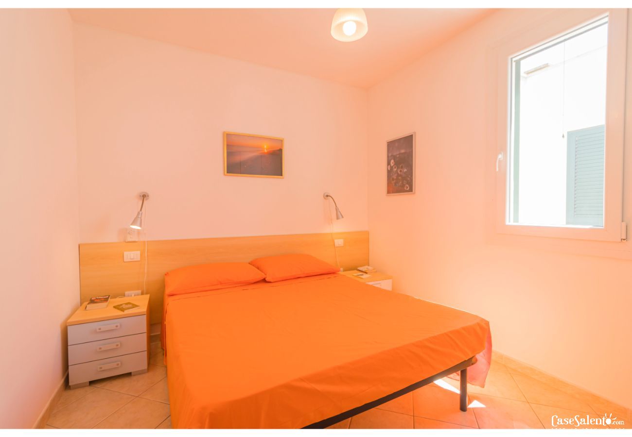 Ferienhaus in Pescoluse - Villetta 3 Zimmer, Veranda, Strand Pescoluse m609