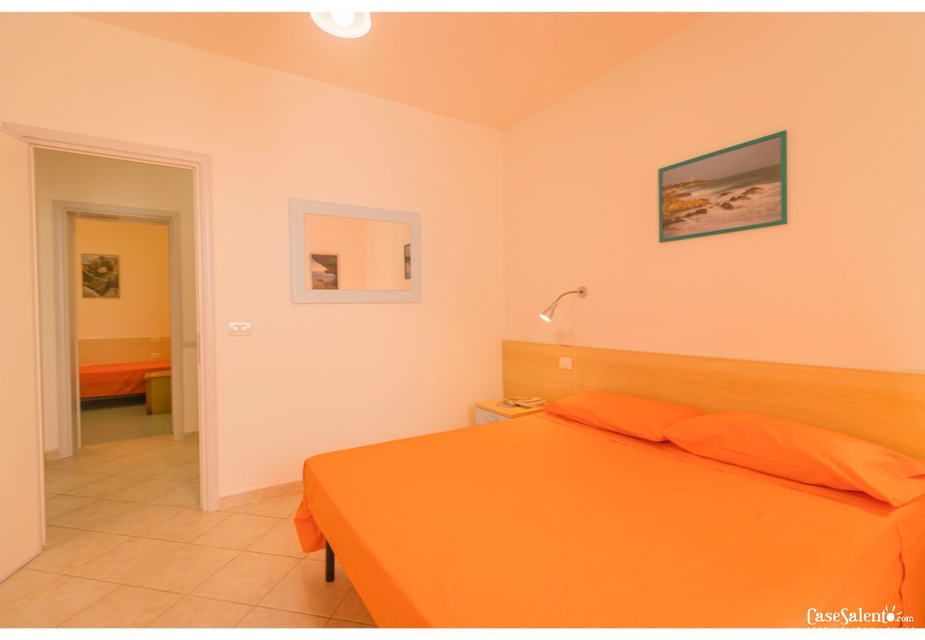 Ferienhaus in Pescoluse - Villetta 3 Zimmer, Veranda, Strand Pescoluse m609