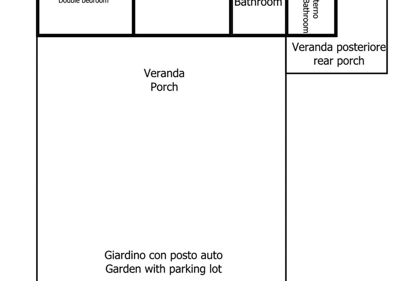 Haus in Torre dell´Orso - Strandhaus mit  2 Bädern, 2 Küchen ,Klima, Wlan, m199