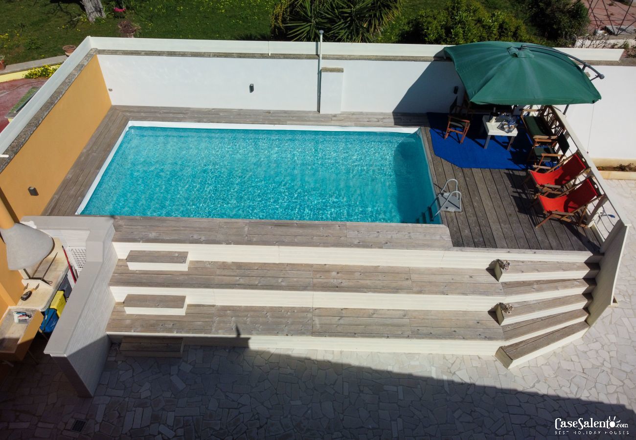 Villa in Torre dell´Orso - Haus Pool Strand 3 Schlaf/Badezimmer m133