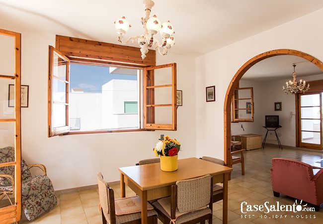 Apartment in San Foca - Holiday appartment in front of the Marangi beach in San Foca m124