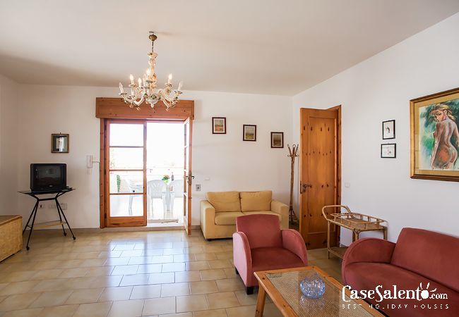 Apartment in San Foca - Holiday appartment in front of the Marangi beach in San Foca m124