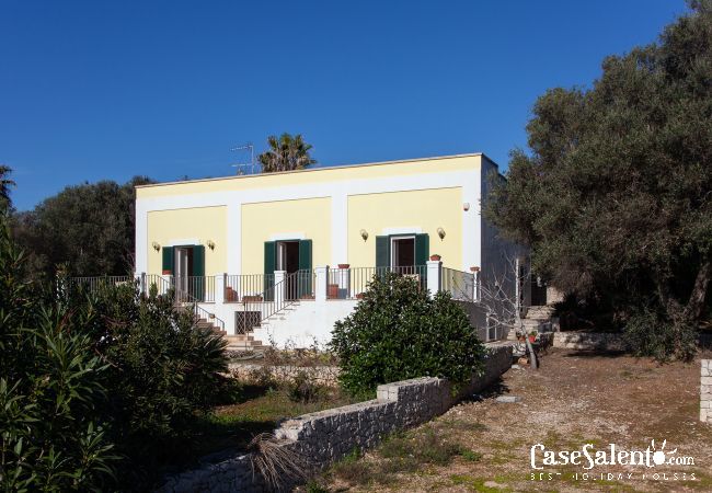 House in Santa Cesarea Terme - Sea view 4-bedroom villa above Porto Miggiano beach m300