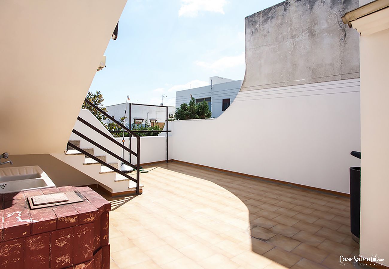 Appartement à San Foca - Appartement-terrasse tout près de la plage des Marangi à San Foca m124