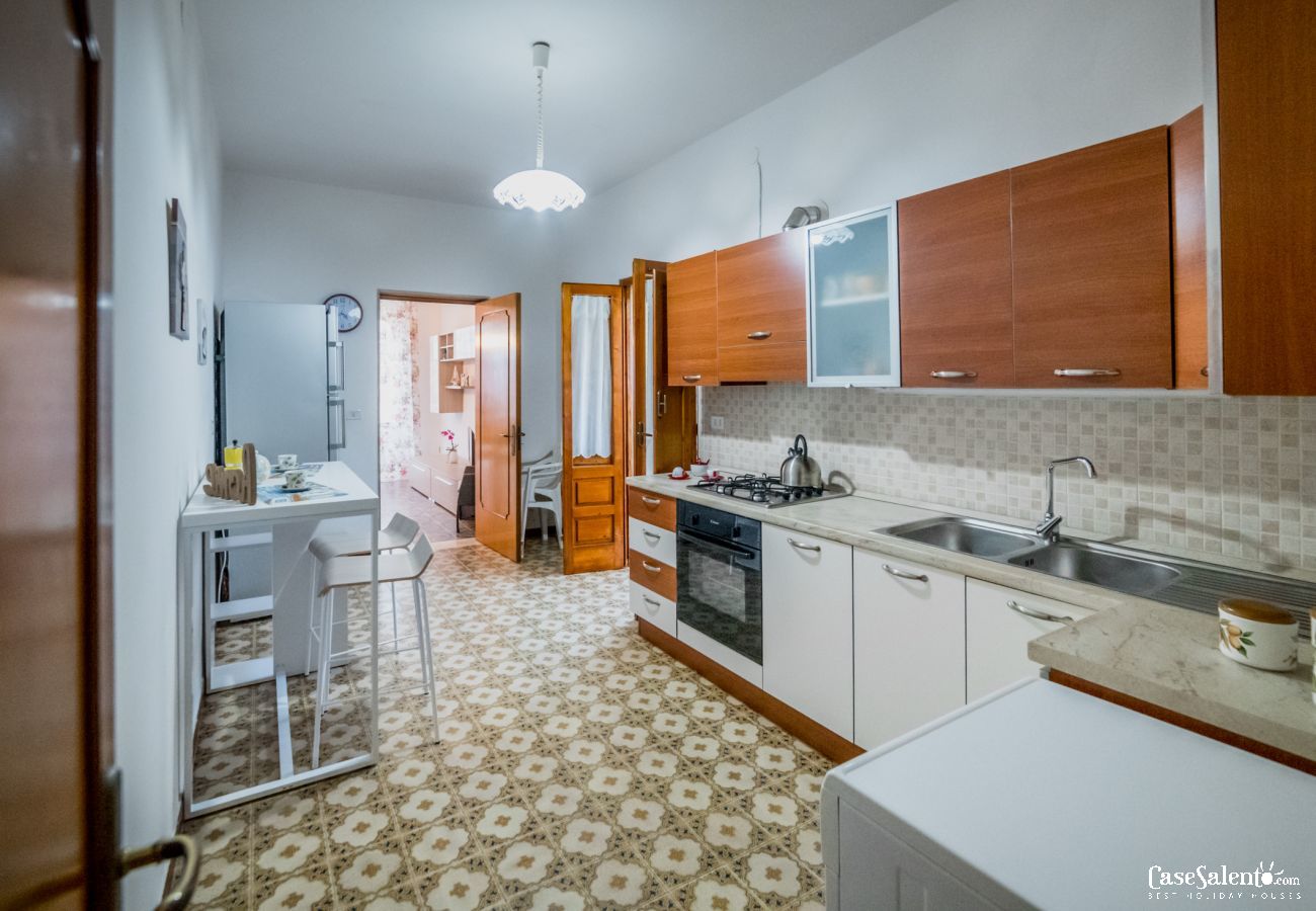 Appartement à Porto Cesareo - Appartement avec cours et parking, plage et services à pied m507