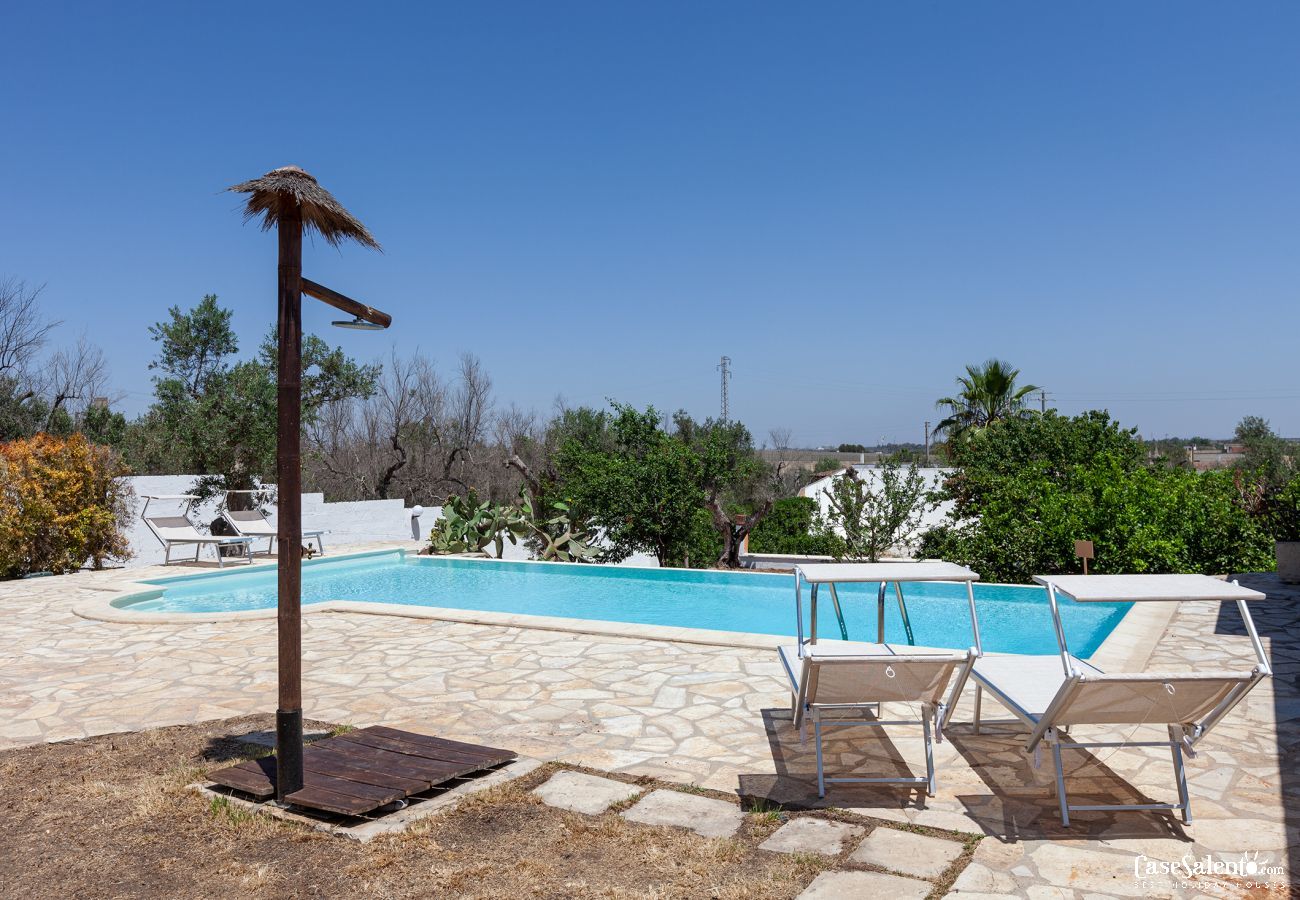 Villa à Collemeto - Villa avec piscine, 5 chambres, 3 salles de bains, barbecue, lave-linge, connexion WiFi, climatisation m565