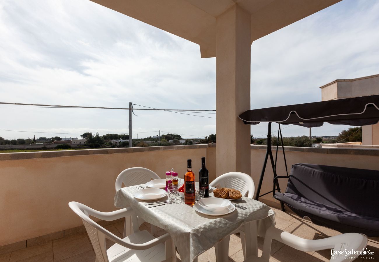 Appartement à San Pietro in Bevagna - Appartement avec vue sur la mer près de la plage Ionienne à distance de marche, m274