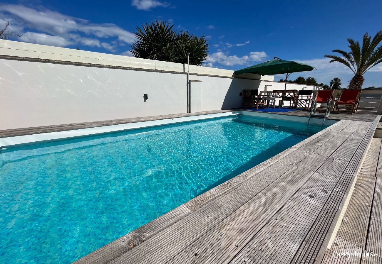 Villa à Torre dell´Orso - Maison piscine côte adriatique 3 ch. 3 sdb m133